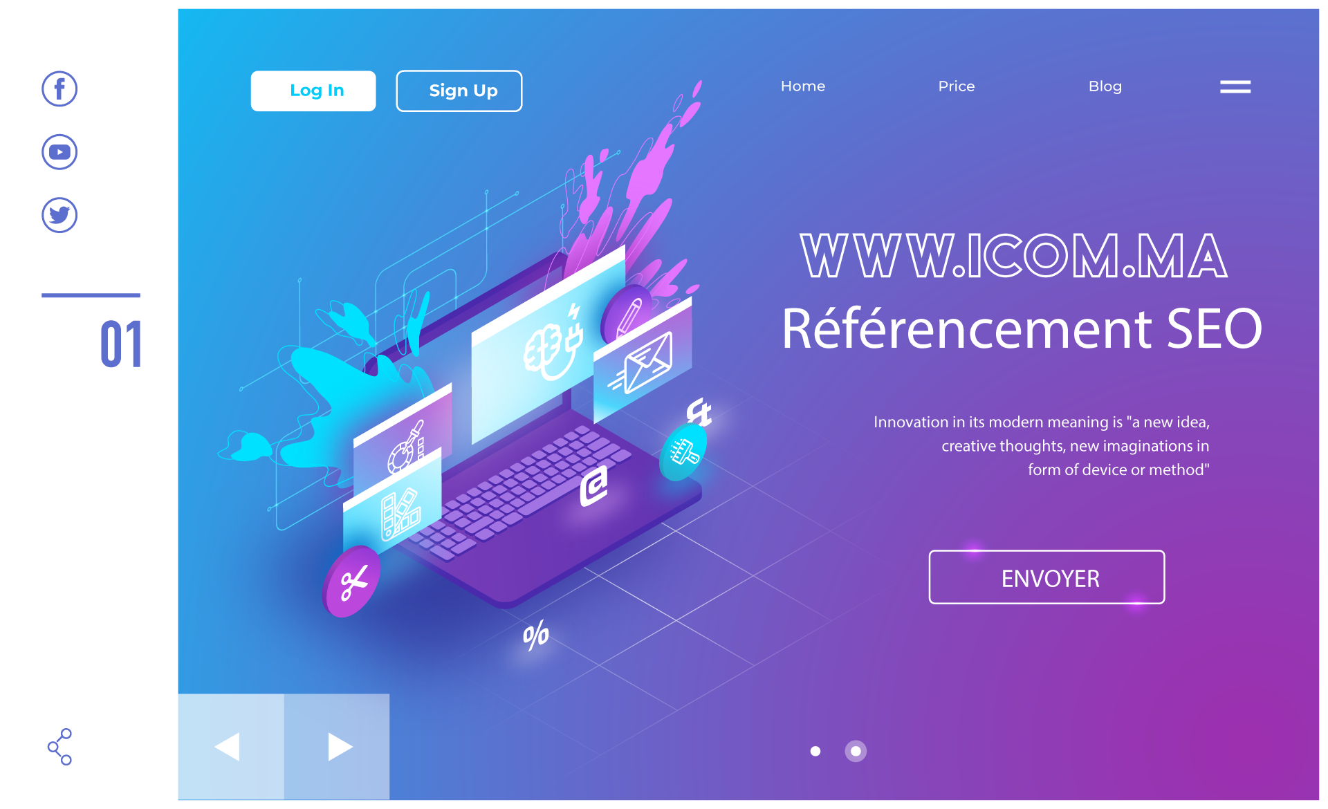 Référencement de sites internet a Casablanca iCom agence de communication au maroc