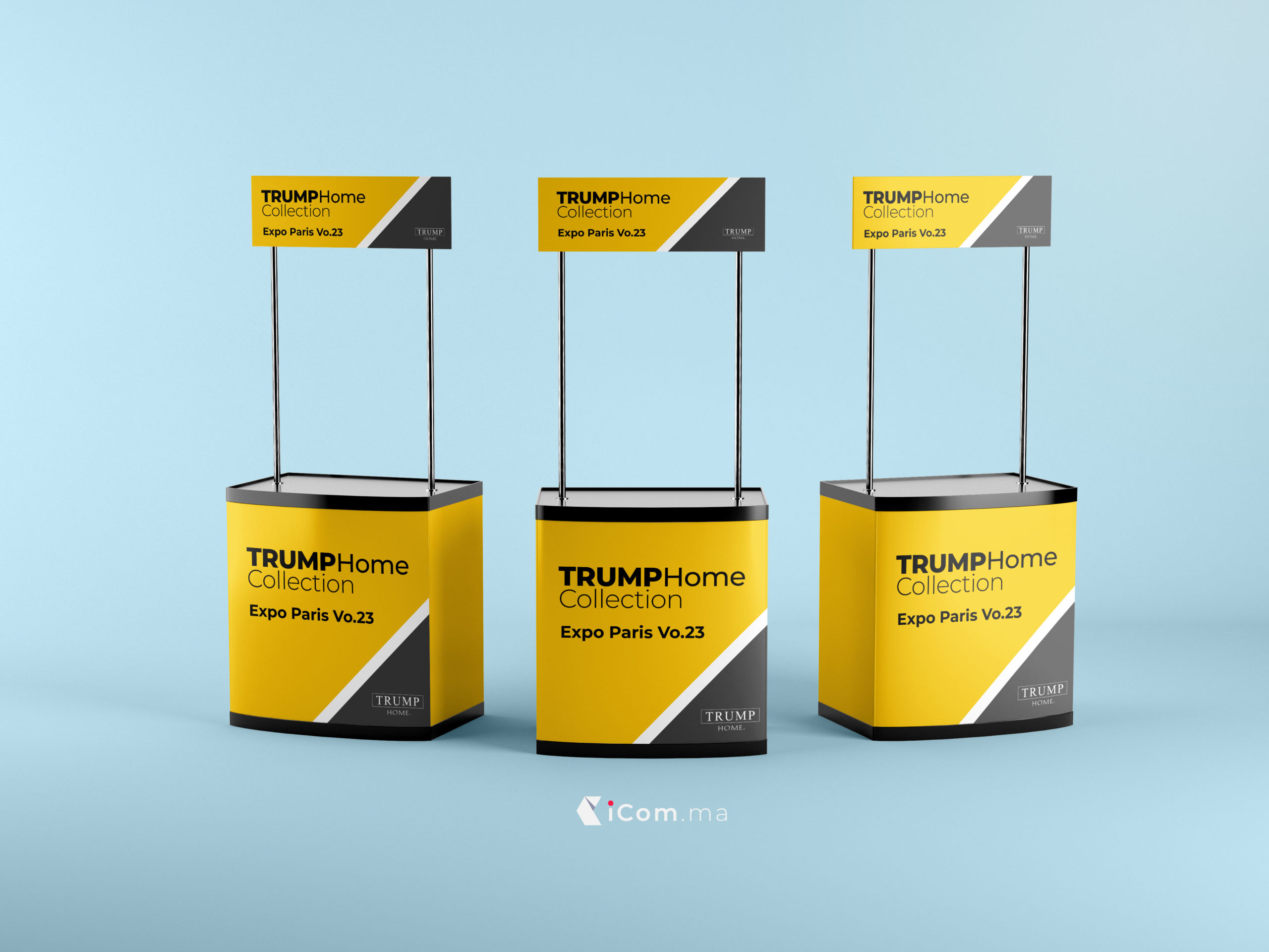 trump-home-paris-expo-icom-agence-de-communication-a-casablanca-maroc-sgtand-design-concept | iCom