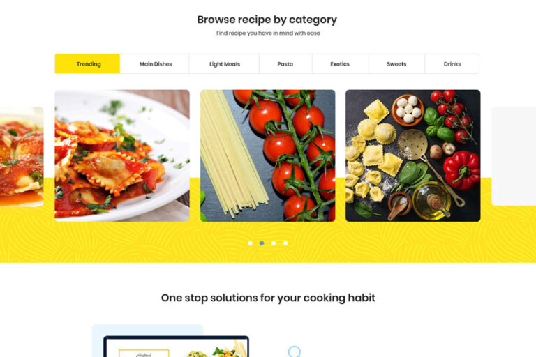 Création Site Web Restaurant Italian website concept forchetti.com SD2 768x512 - Création Site Web Restaurant Italian